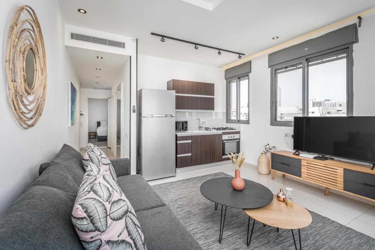 Superb 1,5 Bdr W Balcony Close To The Beach 特拉维夫 外观 照片