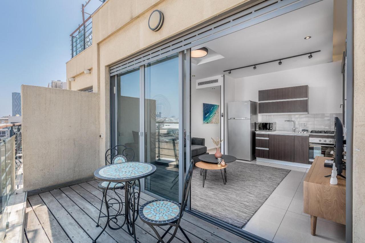 Superb 1,5 Bdr W Balcony Close To The Beach 特拉维夫 外观 照片